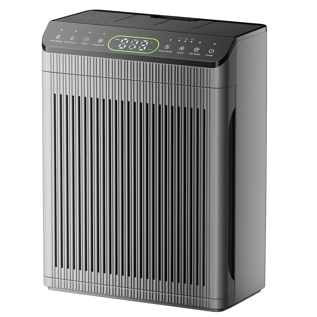 EVALIT ET066 Air Purifier For Home Large Room,Grey