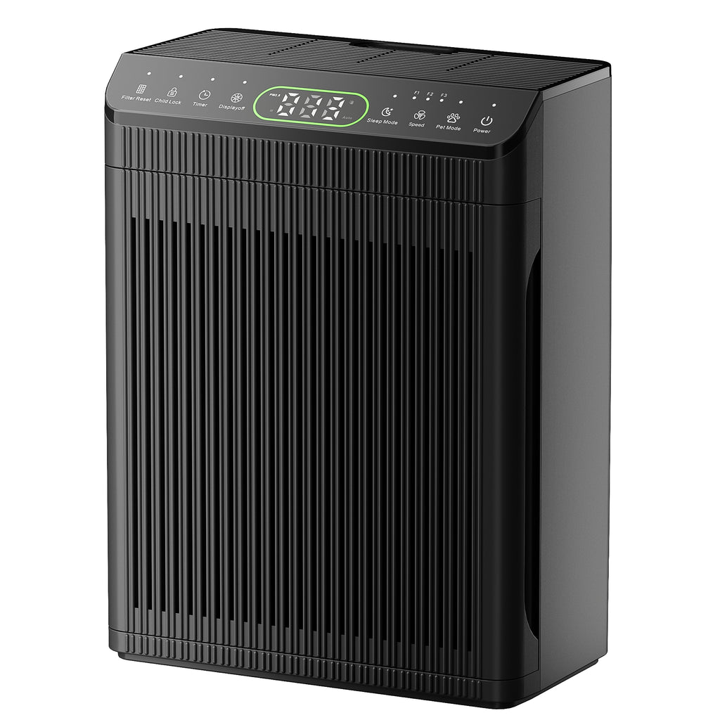 EVALIT ET066 Air Purifier For Home Large Room,Black